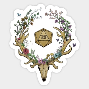 DnD druid symbol Sticker